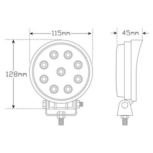 High Powered Flood Lamp – 12Volt Customs