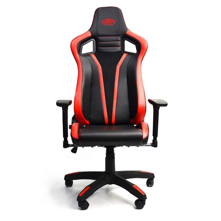 Executive Office Chair Black With Red Accents Gaming